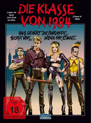 Klasse von 1984, Die (BR) LE -Mediabook- uncut,limitiertes Mediabook, 2Disc