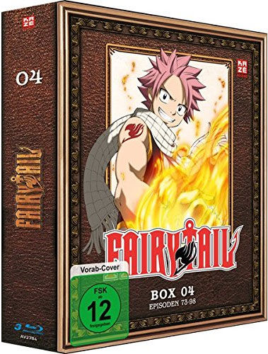 Fairy Tail: TV-Serie - Box #4 (DVD) 4Disc. Episoden 73-98