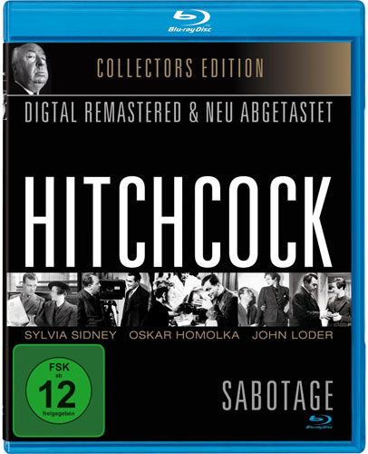 Alfred Hitchcock: Sabotage (BR) C.E. Min: 76/DD/VB s/w   Digital Remastered