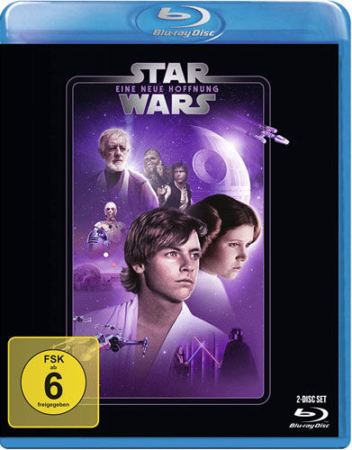Star Wars #4: Eine neue Hoffnung (BR) Min: 129/DD5.1/WS 2DISC Krieg der Sterne