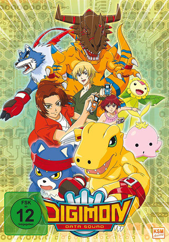 Digimon Data Squad - BOX (DVD) 9Disc Gesamtedition (Episode 1-48)