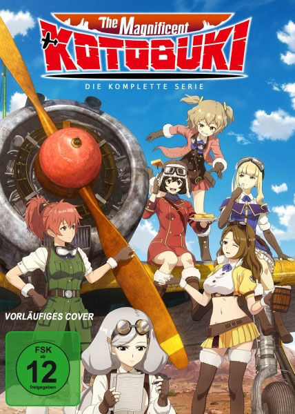 Magnificent Kotobuki - Gesamtbox (DVD) Episode 1-12. 3 Disc