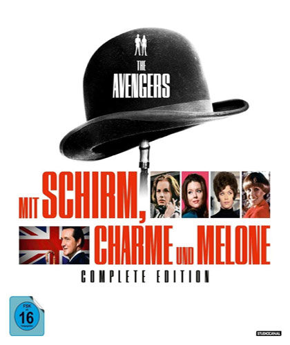 Mit Schirm, Charme und Melone BOX (DVD) Complete Edition, 54DVDs