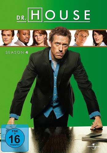Dr. House - Staffel 4 (DVD) 4DVD's Min: 671/DD/WS Neuauflage / 16 Ep.