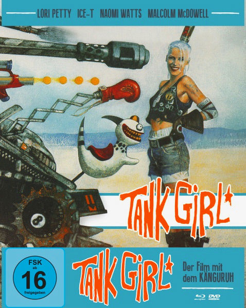 Tank Girl (BR+DVD)LE -Mediabook- Cover B Min: 100+104/DD+1./WS
