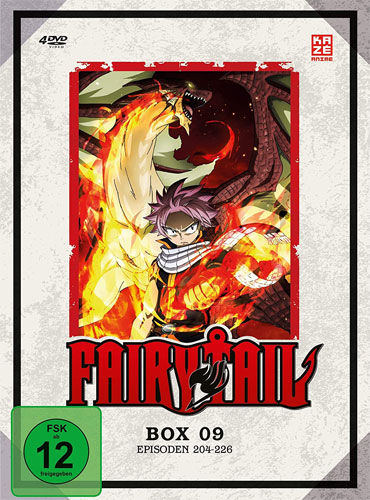 Fairy Tail: TV-Serie - Box #9 (DVD) 4Disc. Episoden 204-226