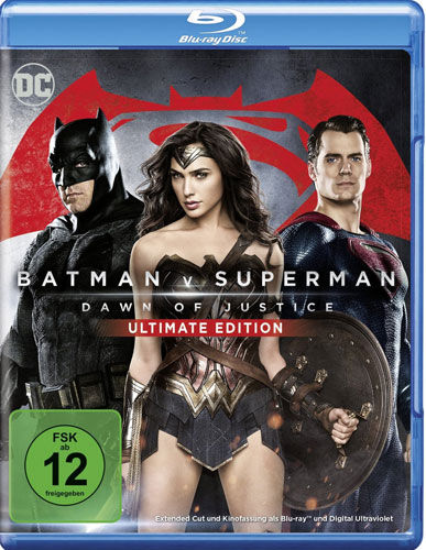 Batman V Superman: Dawn of Justice(BR) Min: 182/DD5.1/WS Ultimate Edition 2Disc