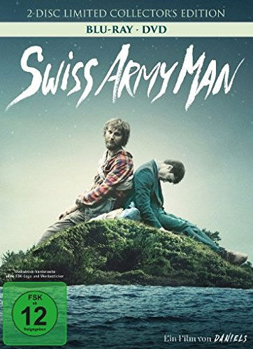 Swiss-Army-Man-(BR+DVD)-LCE-Mediabook+CD-Min:-97/DD5.1/WS-3-Disc