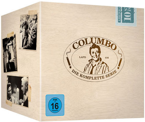 Columbo - Gesamtbox #1-10 (DVD) 35DVD's Min: 5690/DD/VB Replenishment