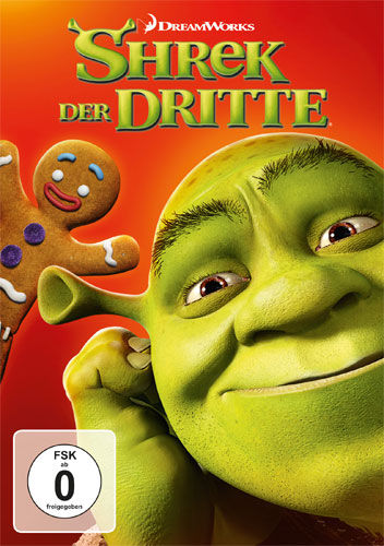 Shrek #3 (DVD) Shrek der Dritte Min: 89/DD5.1/WS Dreamworks. Neues Cover