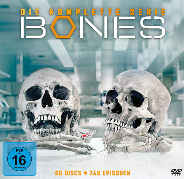 Bones - Komplette BOX (DVD) 66 Disc Min: 8760/DD/WS Staffel 01-12