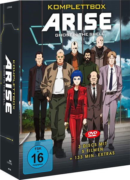 Ghost in the Shell ARISE Kompl.BOX (DVD) 3Disc