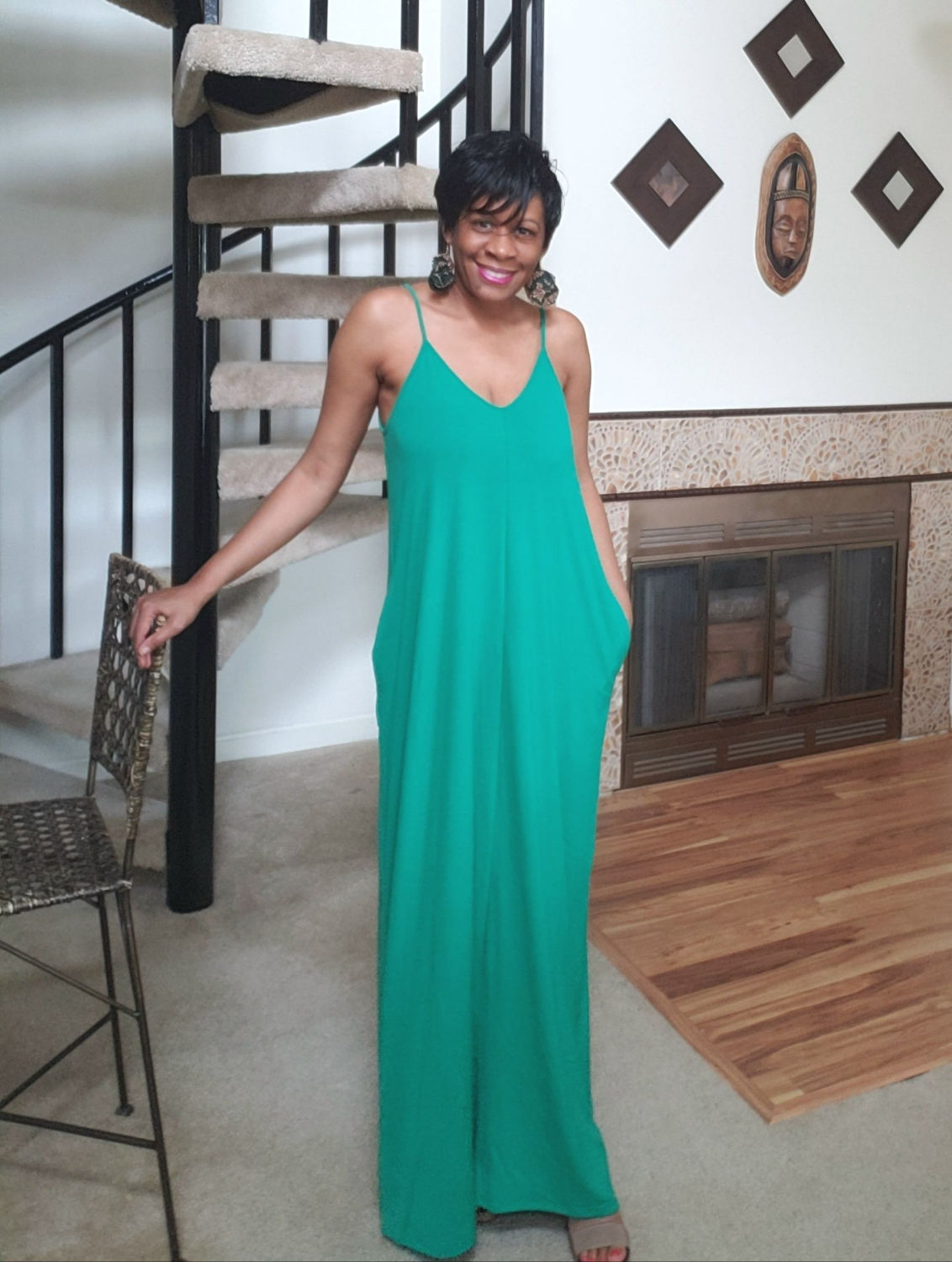 Kelly Green Nia Dress
