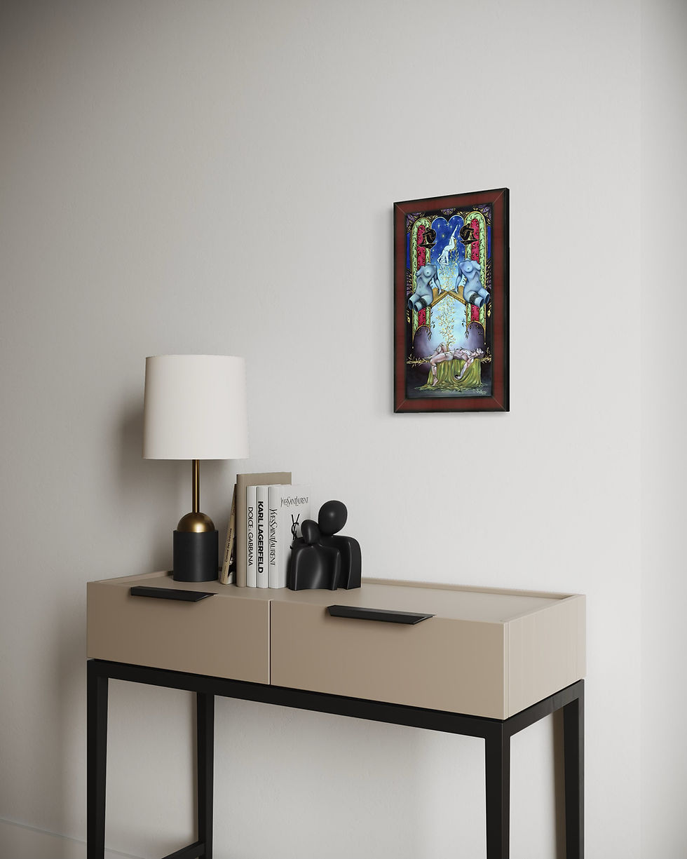 Thumbnail: “In The Seventh Heaven” | Original Oil Painting