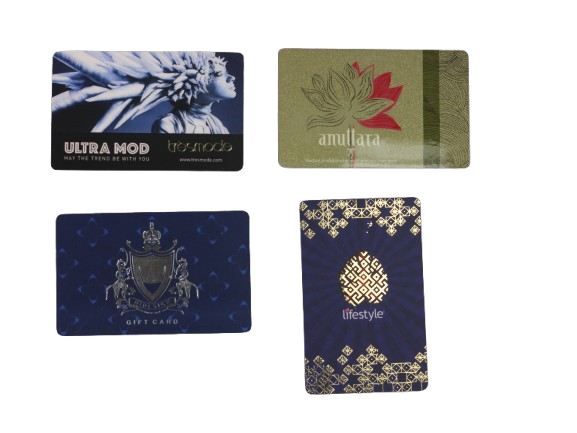 image of of gift cards