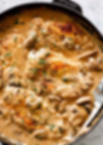 Chicken Stroganoff Gluten-Free