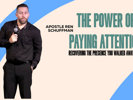 The Power of Paying Attention: Breaking Free from Religious Routine
