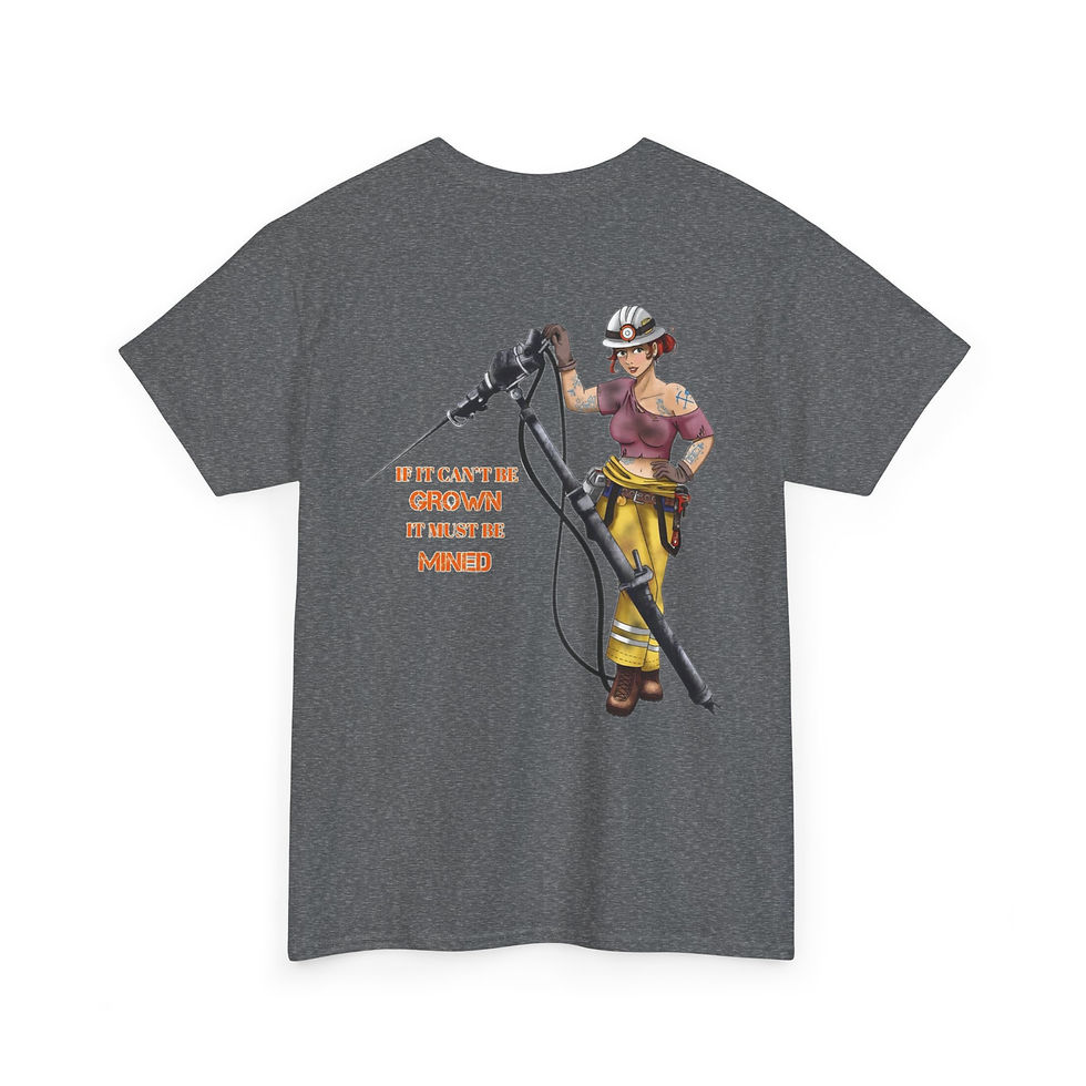 Thumbnail: Mining Pinup T-Shirt