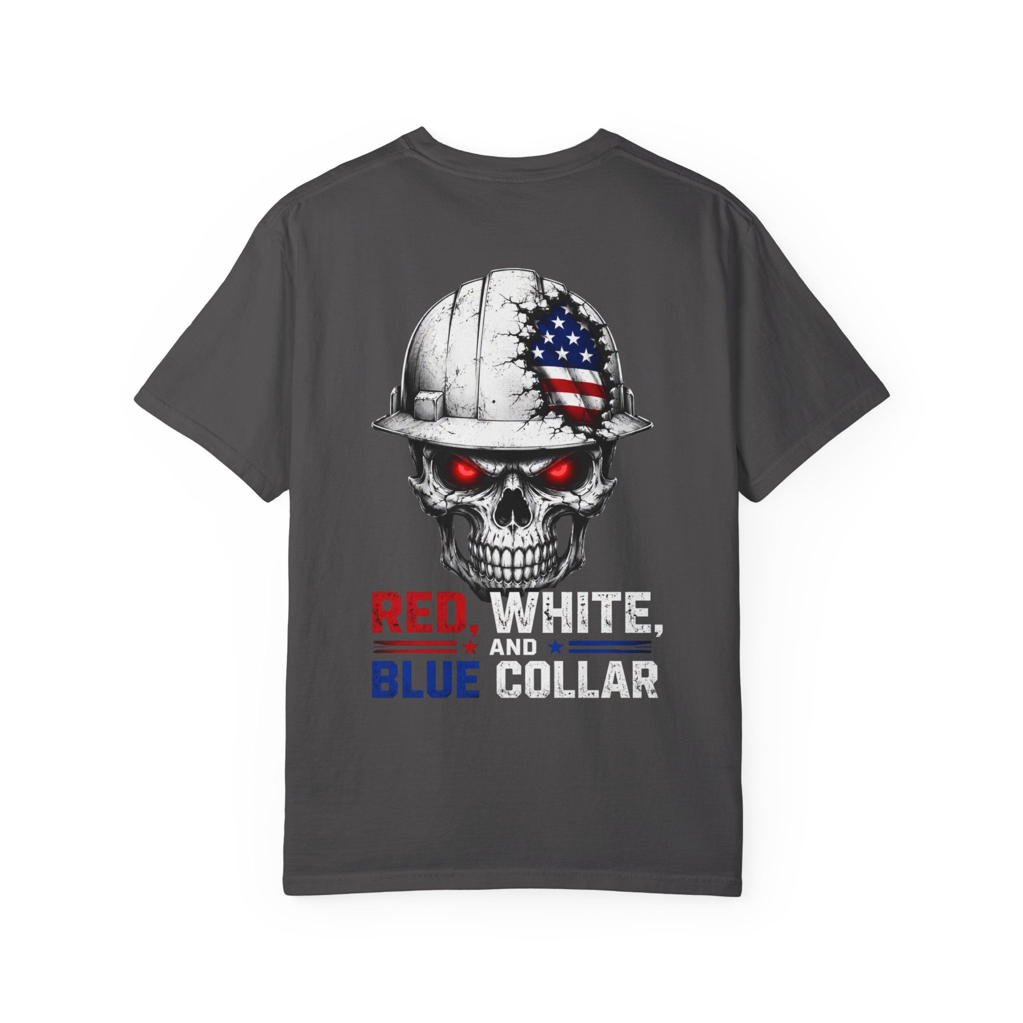 Red, White, and Blue Collar T-Shirt