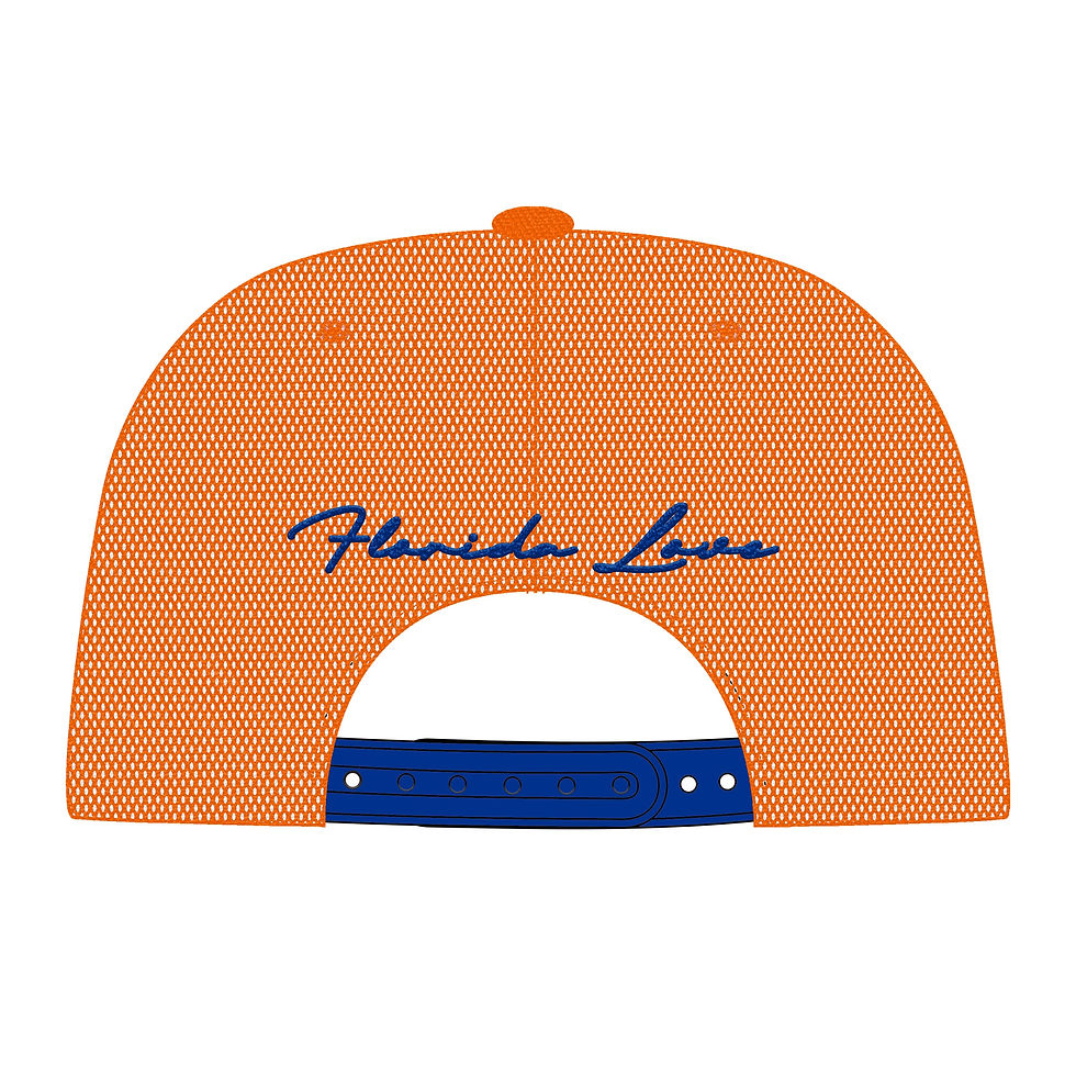 Thumbnail: L’amour Floride “Gators” Orange Trucker (PREORDER)