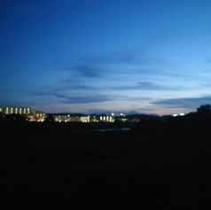 夜の散歩とボサノヴァと
