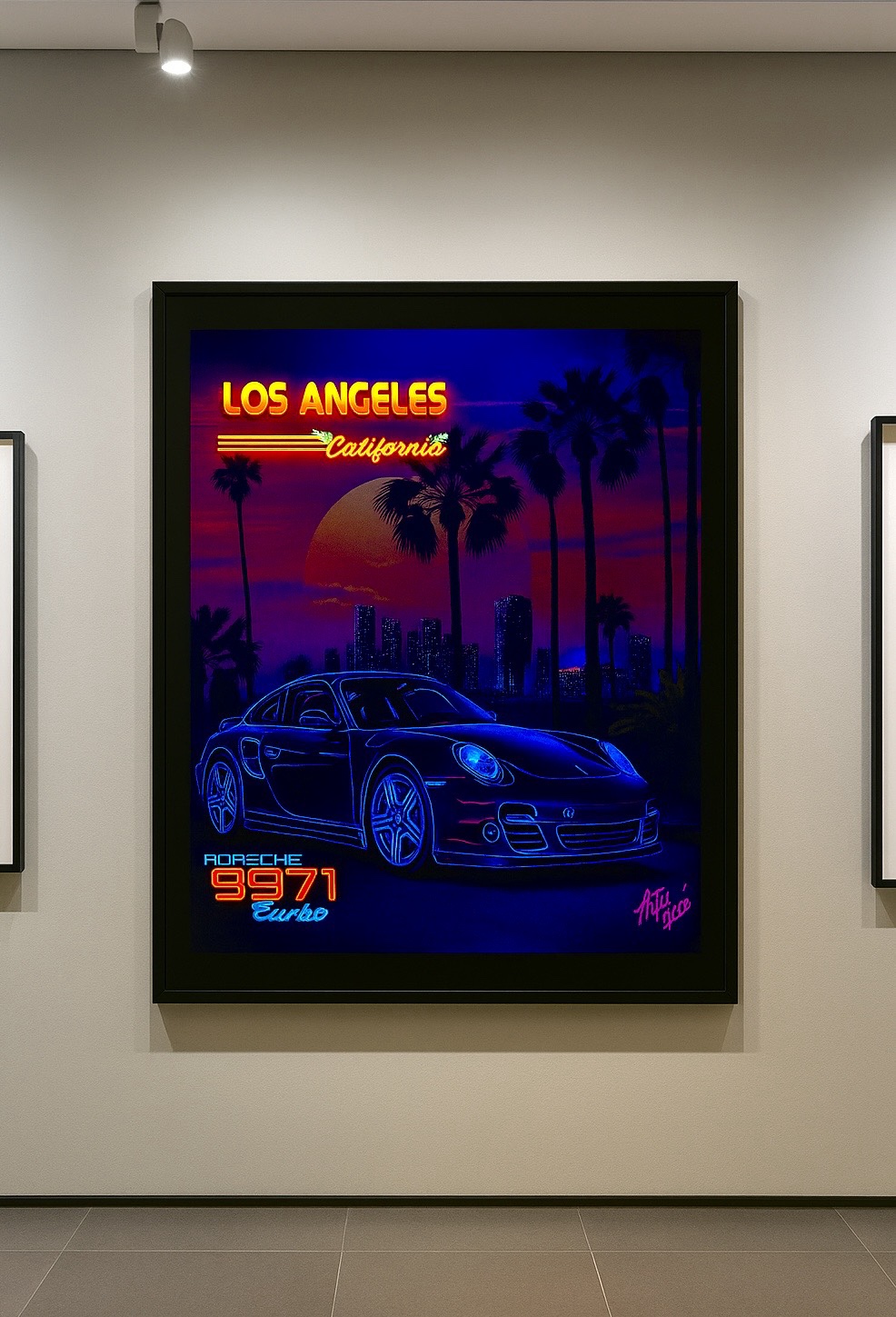 Los Angeles — 997 Turbo — Zoman.art