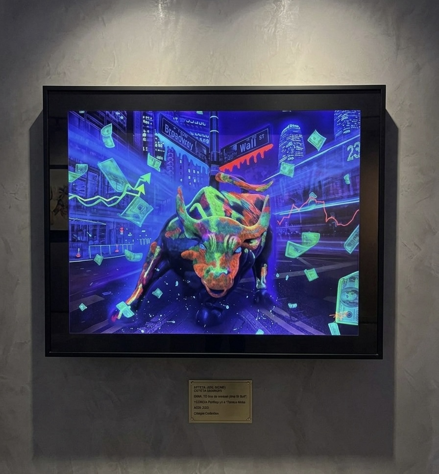 Bull Market — Neon — Zoman.art