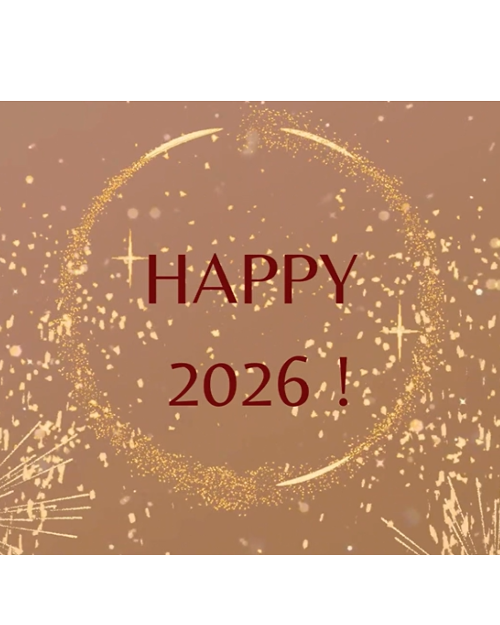 Bonne année 2026!
