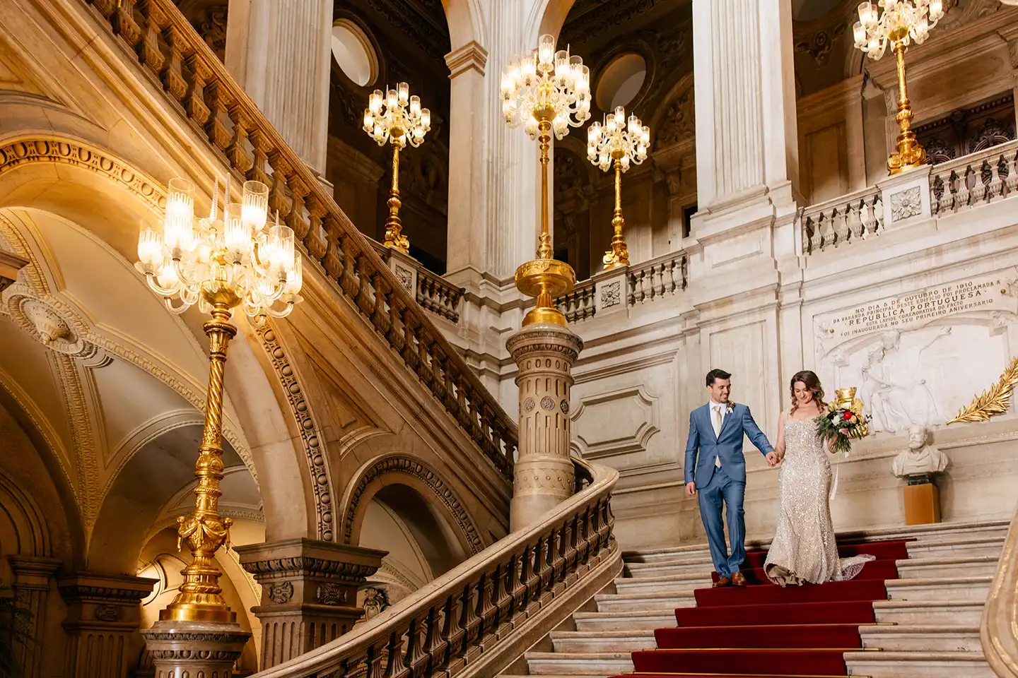 Fully Heavy Beaded Shimmering Wedding Dress by Margo Stankova bridal London