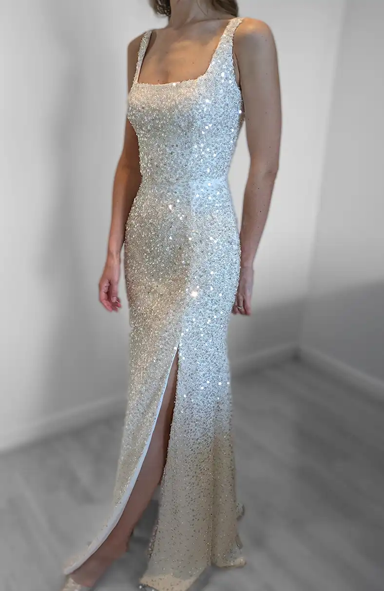 margo stankova bridal london beaded sparkly reception wedding dress