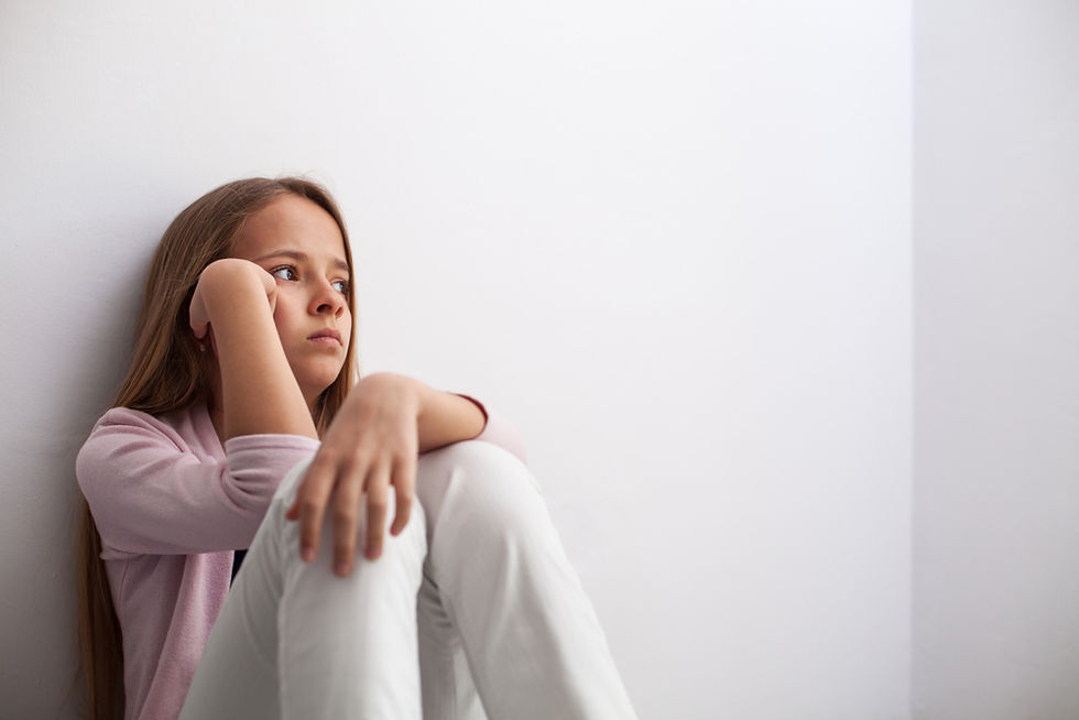 Jeune fille pensive