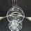 Miniature : Carafe / Décanteur à cognac / whisky en verre de crystal