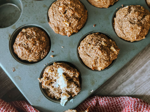 Enchanting Walnut and Apple Spiced Bran Muffins: A Health Spell