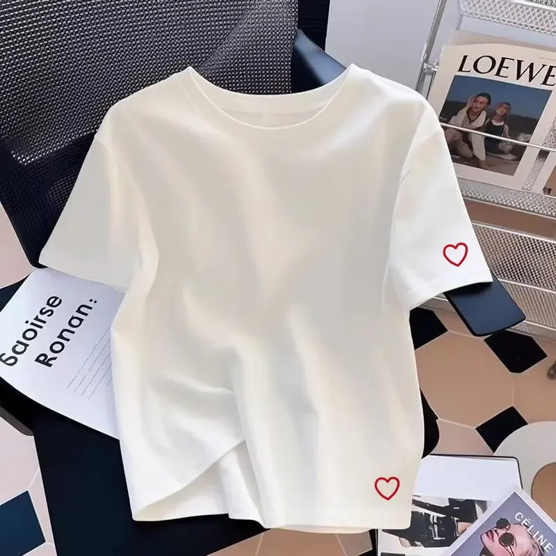 Velouria Cotton Loose Essential T-Shirt