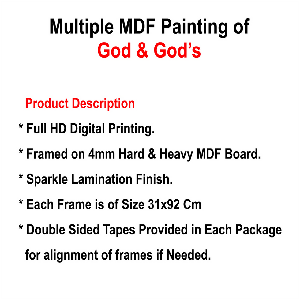 Thumbnail: One Touch Gifts Deer MDF Painting