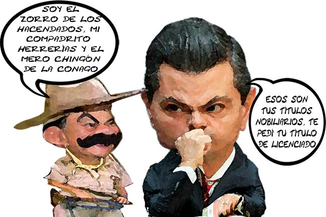 Carece de Titulo y Cedula Mariano Gonzalez Zarur, Presidente Enrique Penia Nieto