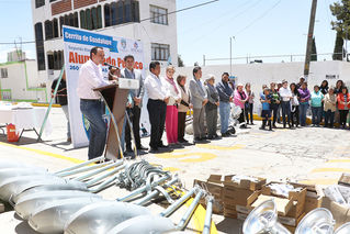 Rehabilitan el 100 por ciento de las lámparas del Cerrito de Guadalupe en Apizaco