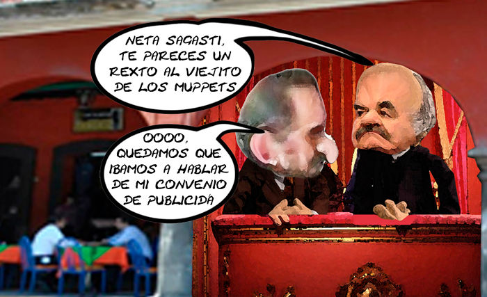 Jose Antonio Sagasti 1, Periodista, Convenio Publicidad, Mariano Gonzalez Zarur,