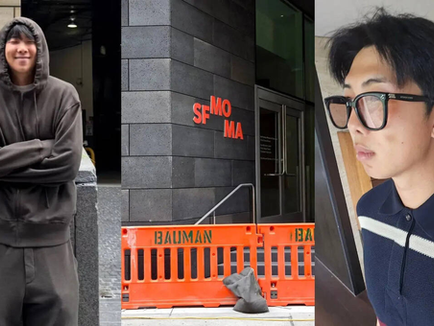 rm bts curate major art exhibit SFMOMA ARMY