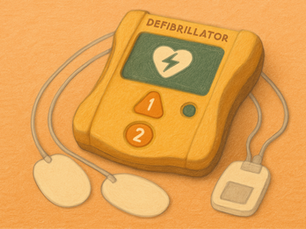 Jak obsługiwać defibrylator AED?