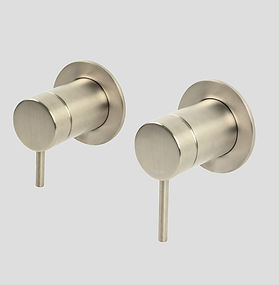 INBOUW DOUCHE-/BADMENGKRAAN MET 2-WEG OMSTEL