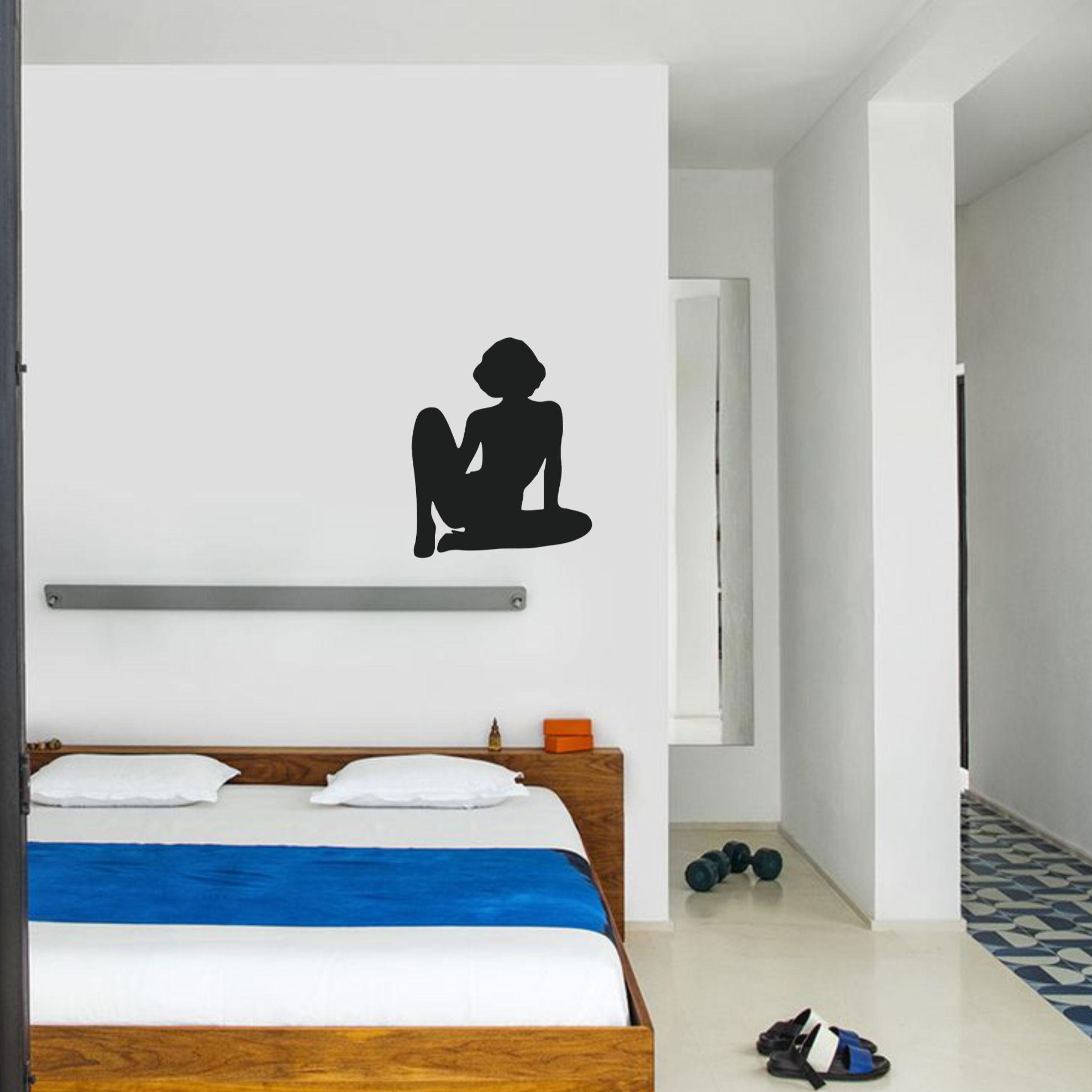 Sensual Lady Pose | Ready to paste decorative wall art Signage