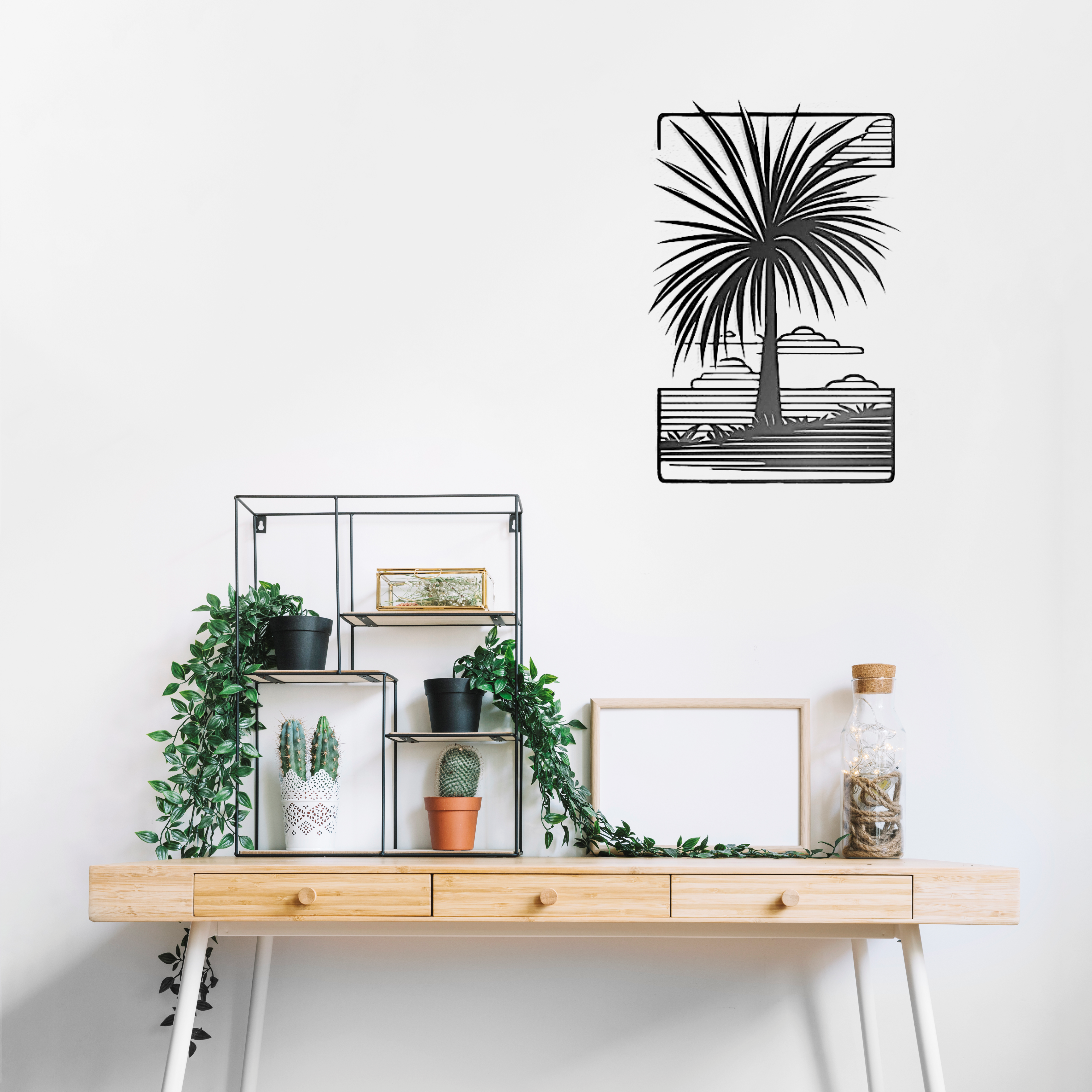 Beachy Vibes | Decorative wall art Signage