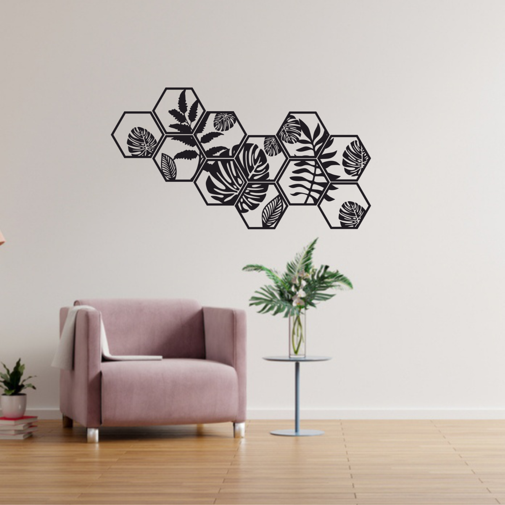 Feel like garden | Set of 11 | Decorative Wooden wall art Signage