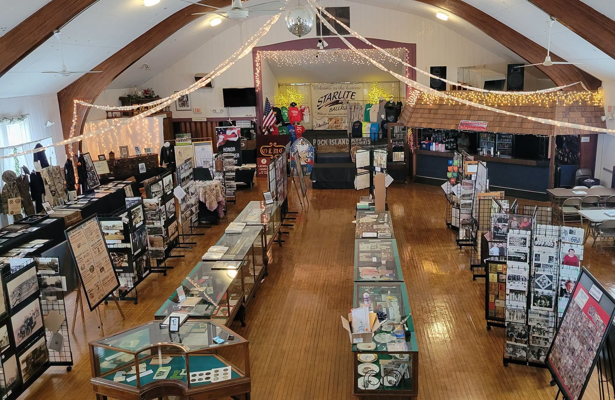 Lawler Historical Society Showcase at the Starlite Ballroom during Irish Fest
