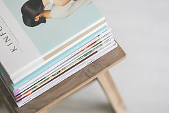 Zeitschriften-Stack