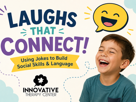 Boy laughing and having fun telling jokes
