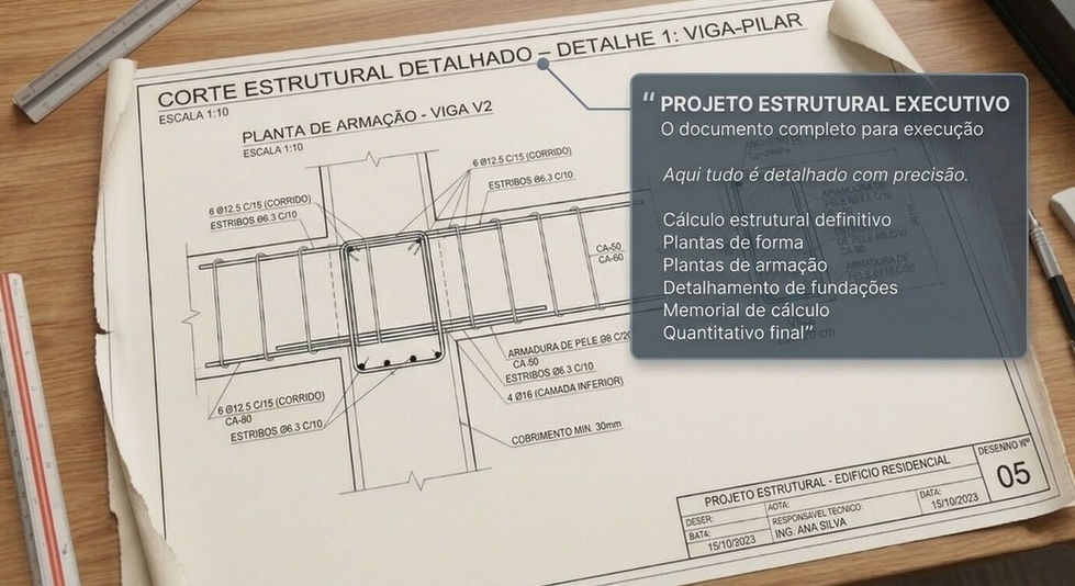 Projeto estrutural Executivo