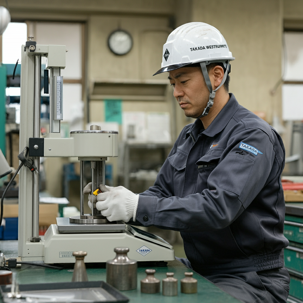 計量器の修理点検