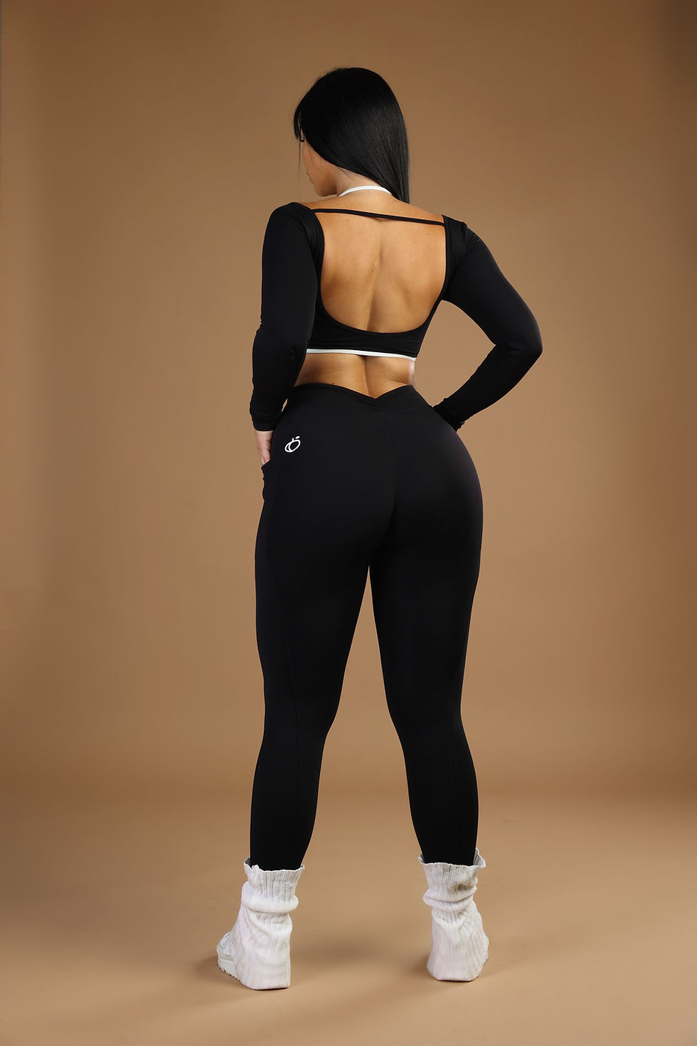 Thumbnail: Black-white leggings